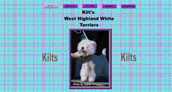 Desktop Screenshot of kiltswesties.com